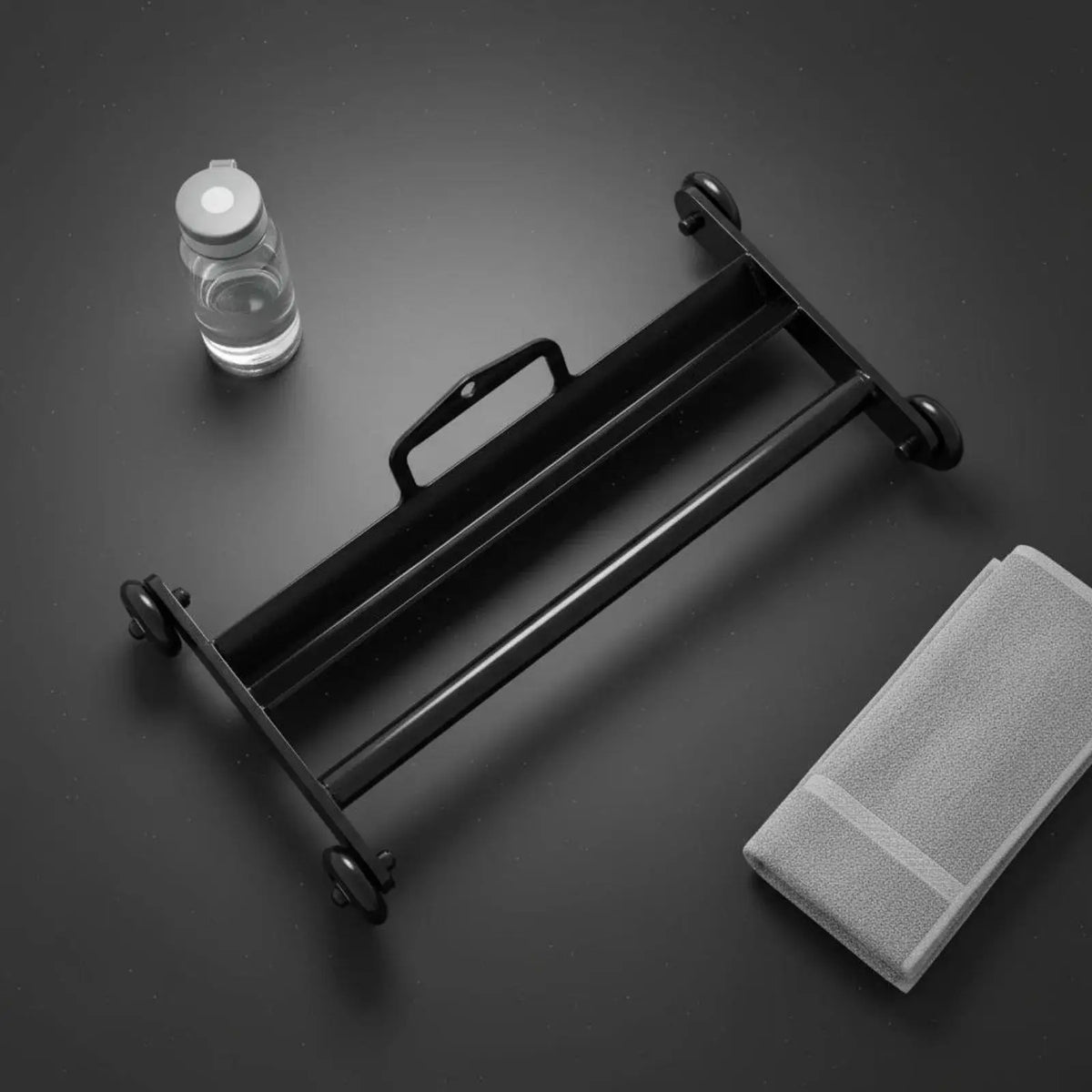 4-Wheel Core Roller Ab Machine – Steel Frame Home Gym Ab Roller Machine PLUSH