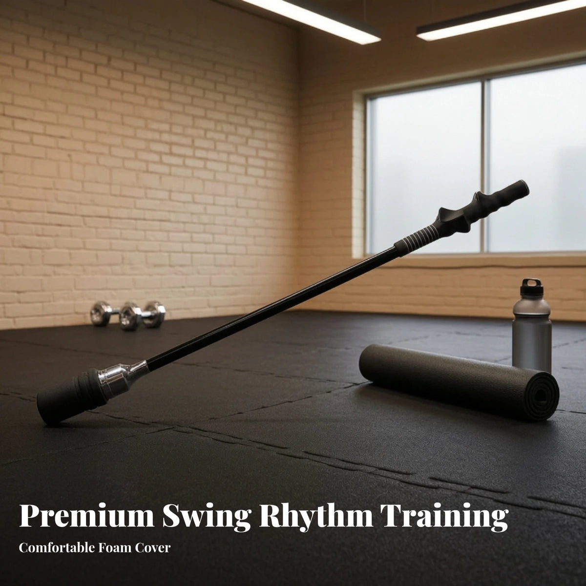 Golf Swing Trainer Stick – Weighted Tempo & Strength Training Aid Golf Swing Trainer PLUSH