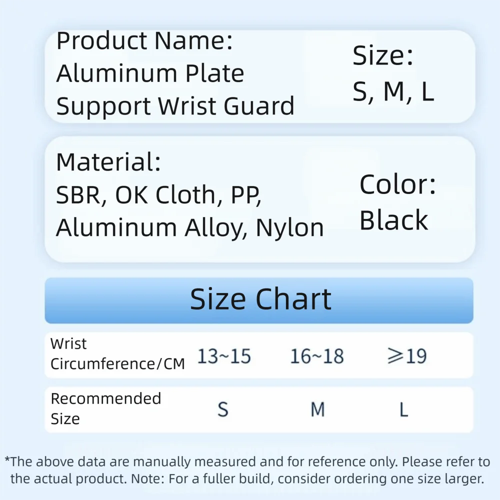 Adjustable Wrist Support Splint – Breathable Removable Brace Wrist Support Brace PLUSH