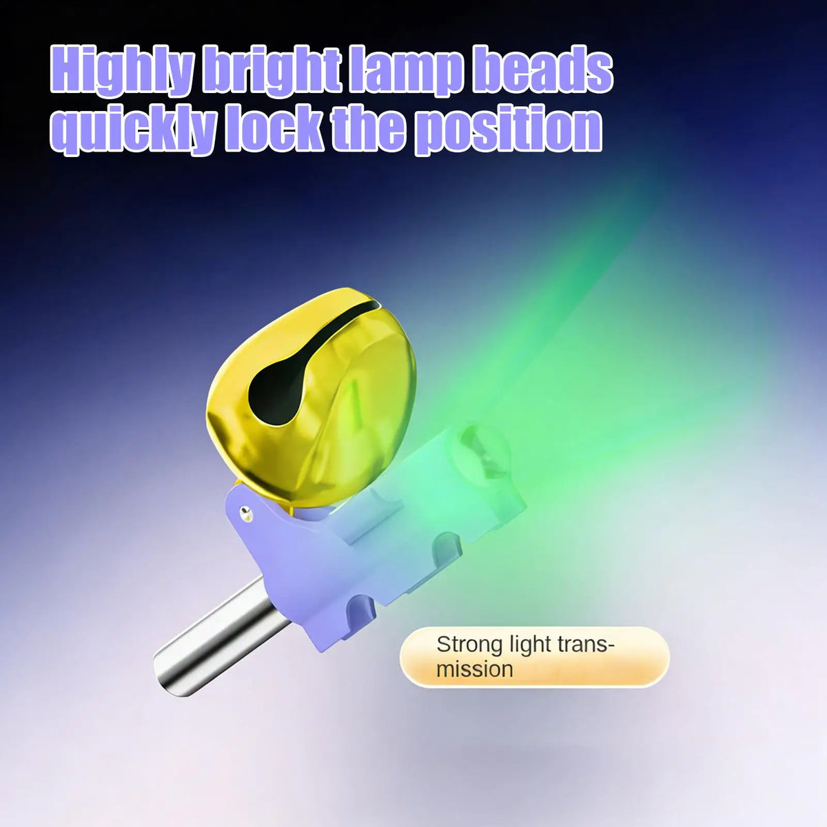 Fishing Bite Alarm Bell with LED Light & Rod Clip Indicator Fishing Bite Alarm PLUSH