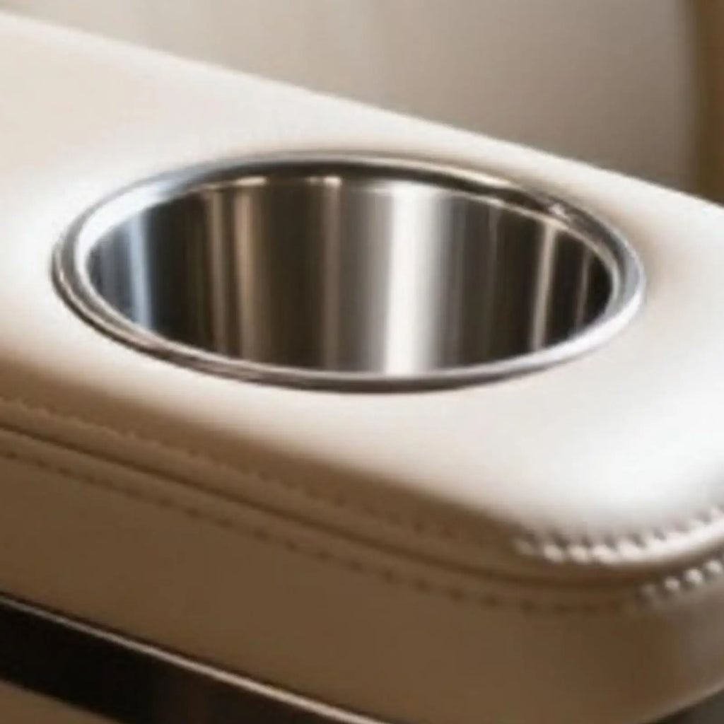 Stainless Steel Recessed Cup Holder Insert – Car Boat Truck Recessed Cup Holder PLUSH