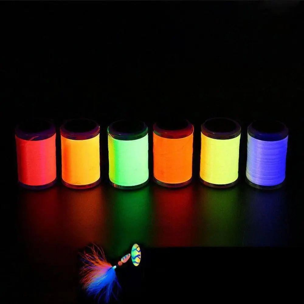 UV Fluorescent Fly Tying Thread 150D 150 Yard – Bass Trout Fly Tying Thread PLUSH