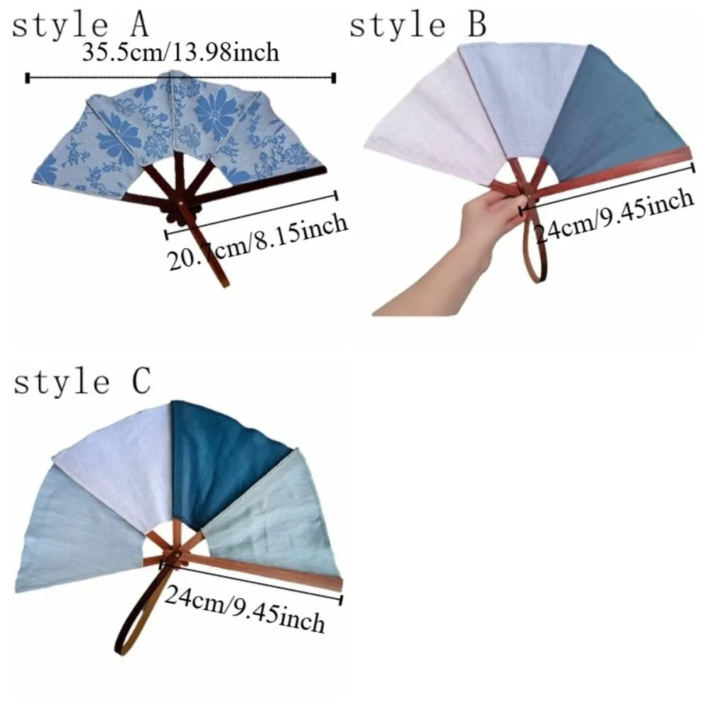 Handmade Embroidered Spanish Folding Fan – Vintage Portable Fan Folding Hand Fan PLUSH