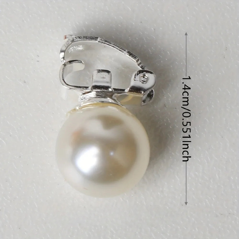 10pcs Imitation Pearl Hair Clips – Braided Dreadlock Bead Set Pearl Hair Clips PLUSH