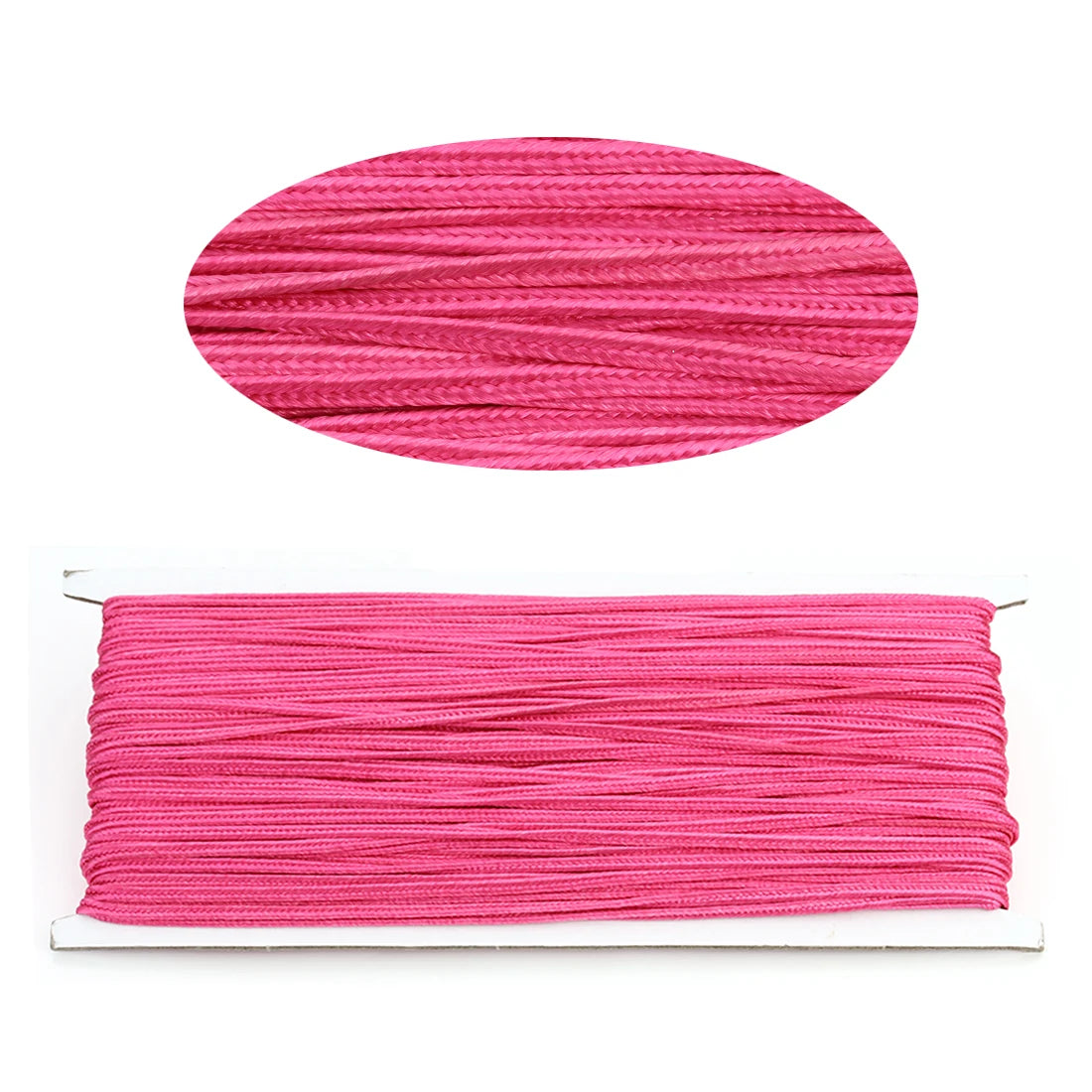 30 Yards Soutache Braided Cord 3mm – Multicolor DIY Jewelry Braided Jewelry Cord PLUSH Rose Red
