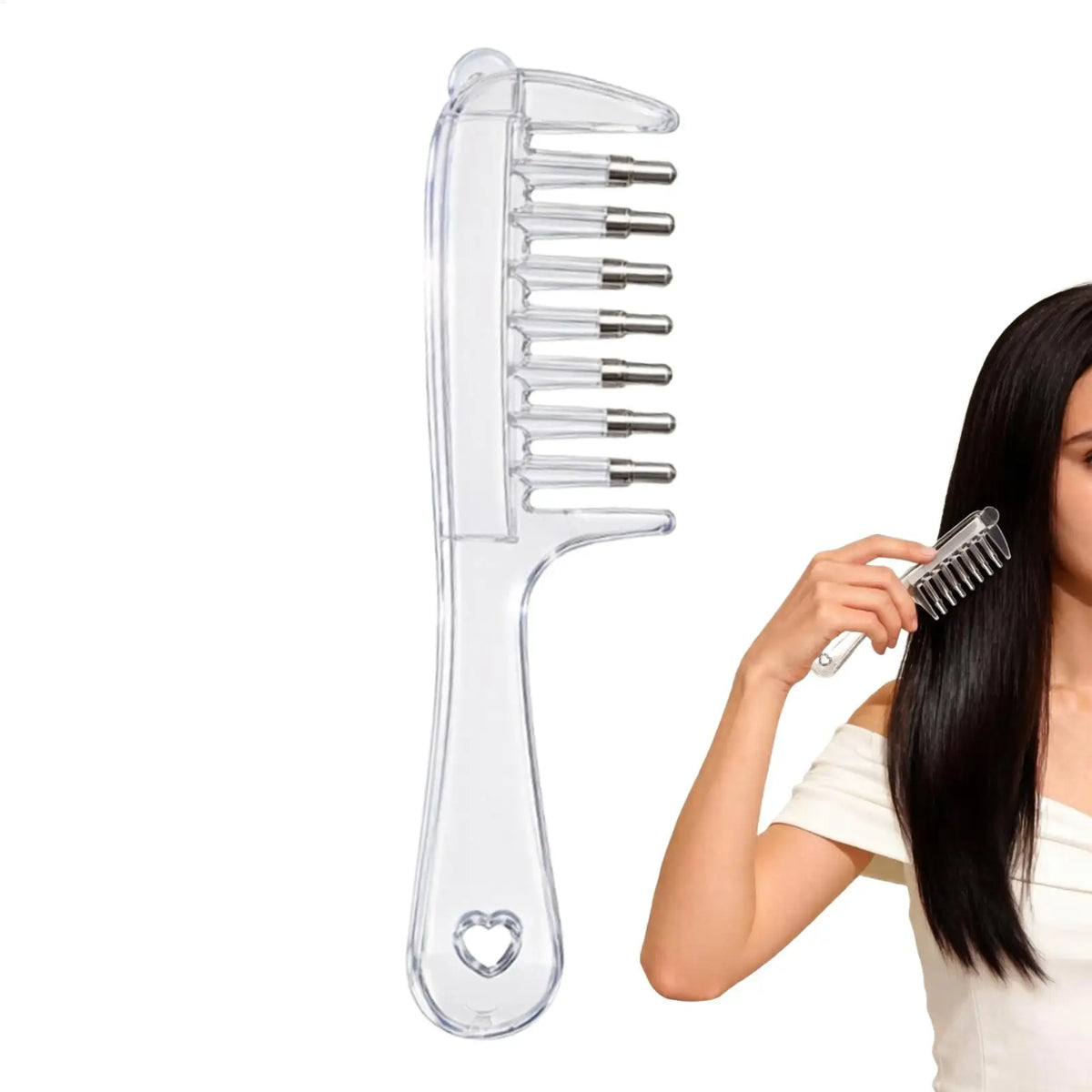Scalp Oil Applicator Comb – Portable Anti-Static Hair Nourisher Scalp Oil Applicator PLUSH