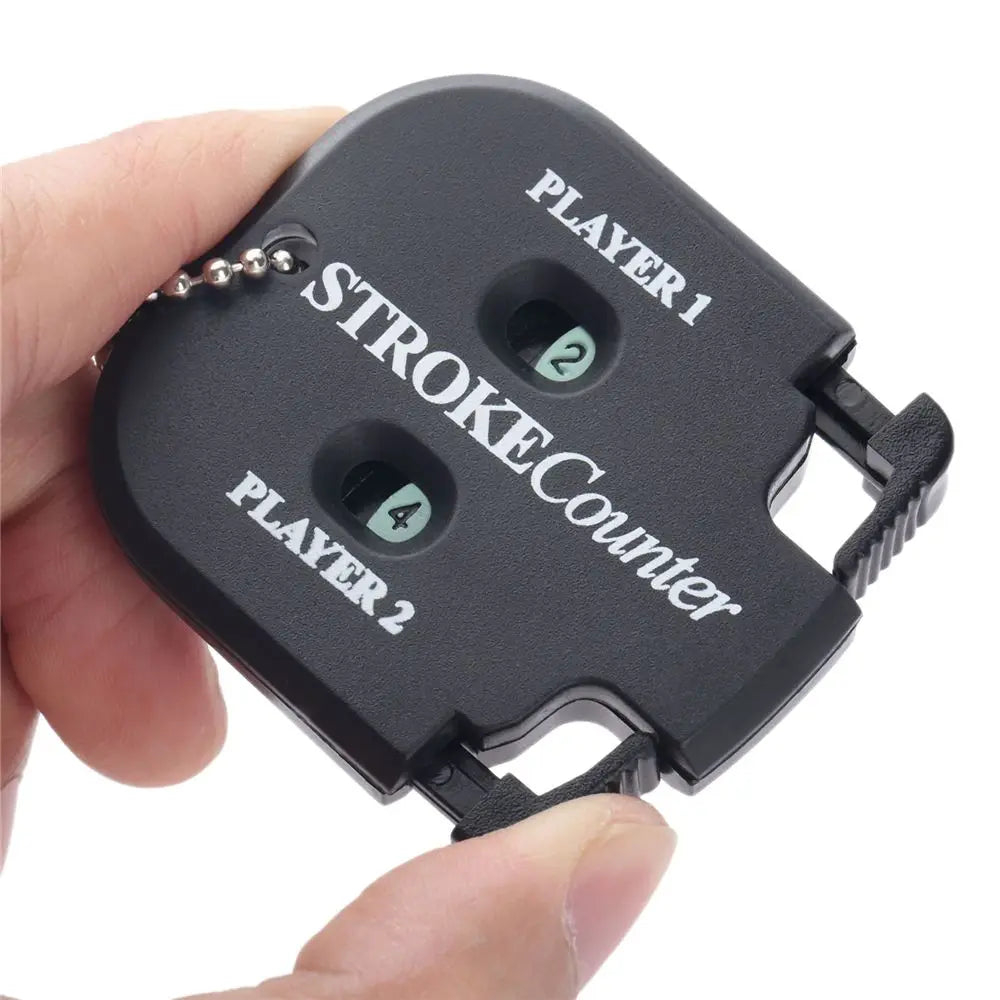 Portable 2-Digit Golf Stroke Score Counter with Keychain Golf Score Counter PLUSH