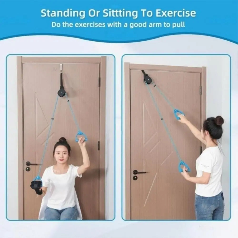 Shoulder Exercise Pulley Trainer | Upper Limb Mobility Strap Shoulder Pulley Trainer PLUSH