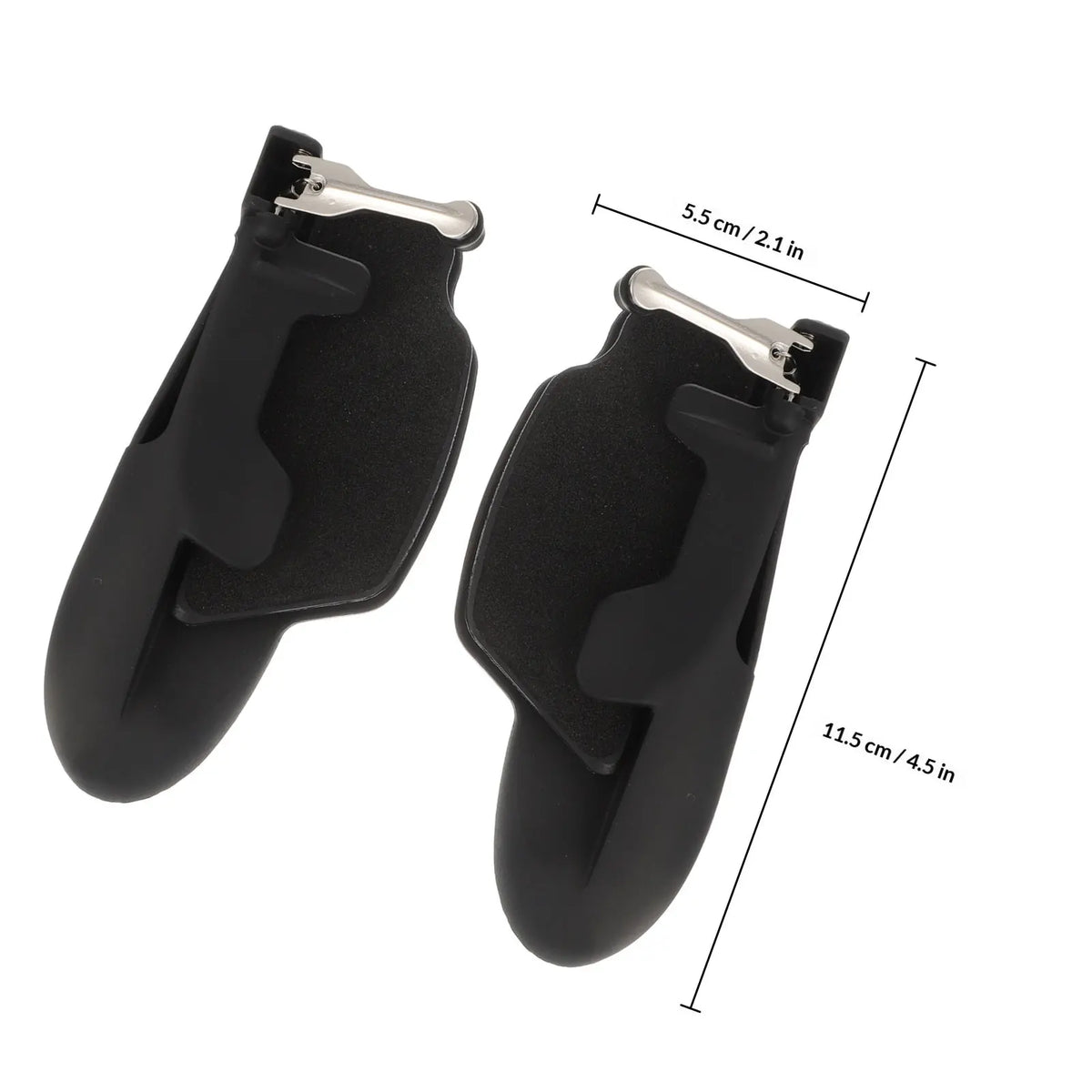 Foxnovo Mobile Gaming Triggers – 1 Pair Phone Game Controller Mobile Game Controller PLUSH