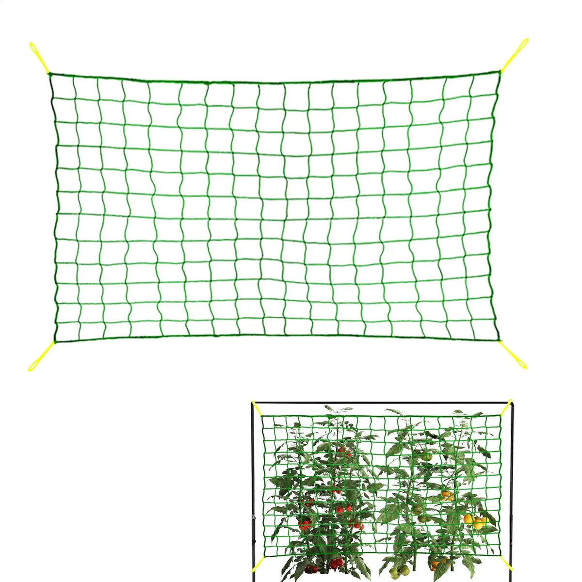Plant Trellis Netting for Climbing Plants – Polyester Grow Net Plant Trellis Netting PLUSH