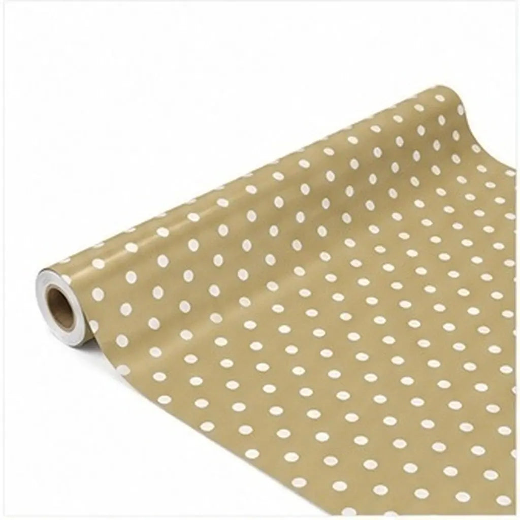 Gold Dot Aluminized Wrapping Paper Roll – Luxury Gift Wrap Gift Wrapping Paper PLUSH