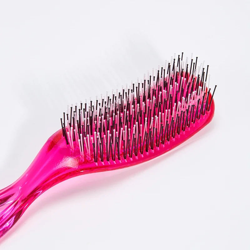 Japanese Anti-Static Hair Brush & Massage Comb Set w/ Hair Ties Hair Brush Set PLUSH