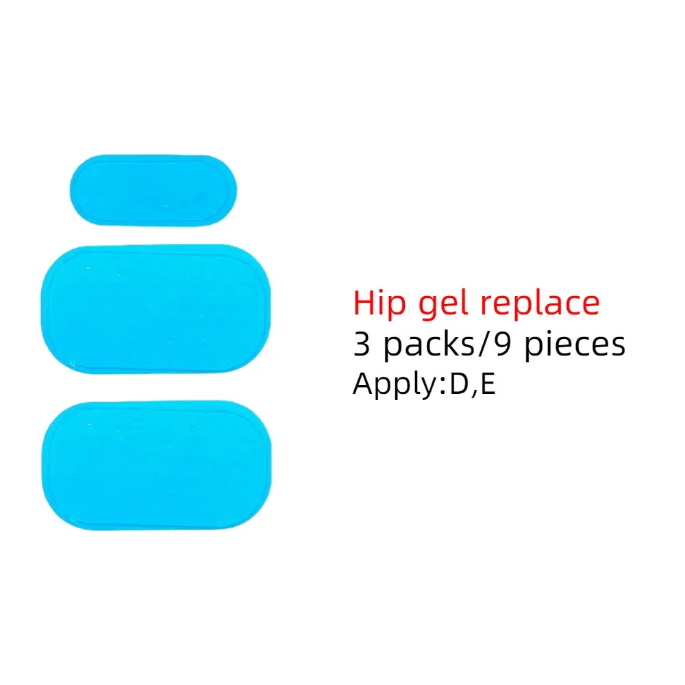 Wireless EMS Muscle Stimulator – Hip & Ab Toning Massager EMS Muscle Stimulator PLUSH Hip gel replace USB Type-C