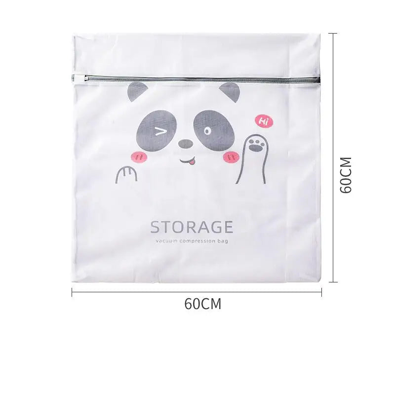 Panda Mesh Laundry Bag – Zip Wash Bag for Bras & Delicates Mesh Laundry Bag PLUSH Laundry bag 6060