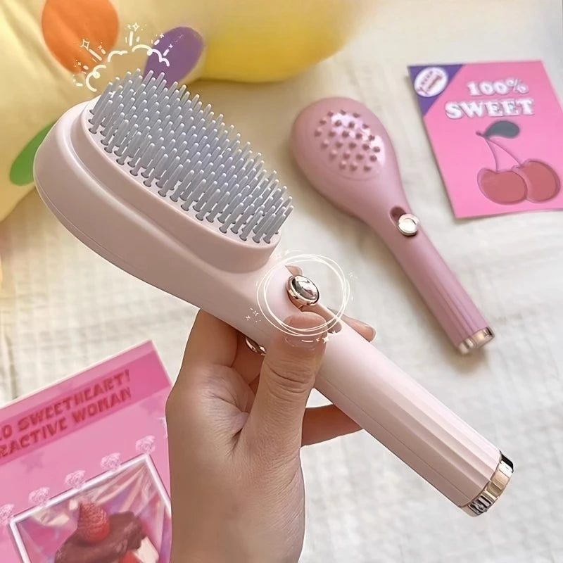 Magic Retractable Hair Comb – Anti-Static Detangling Brush Hair Detangling Comb PLUSH