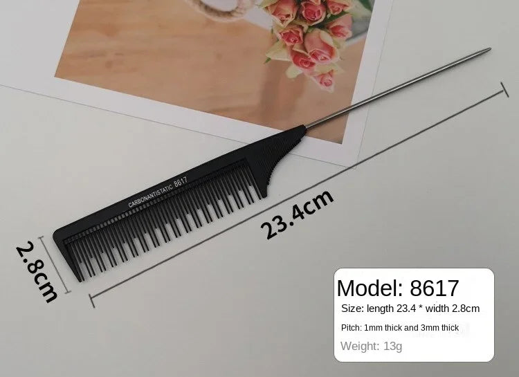 Pro Ponytail Comb – Salon Hairdressing & Styling Tool Hair Styling Comb PLUSH 8617