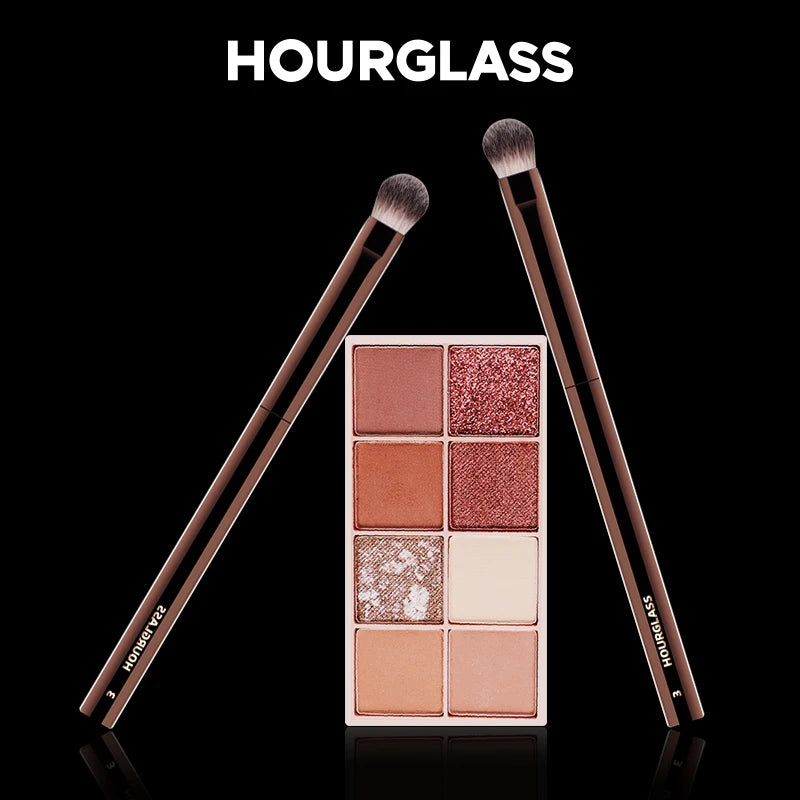 Hourglass No.3 All Over Shadow Brush – Soft Fiber Eye Brush Eye Makeup Brush PLUSH