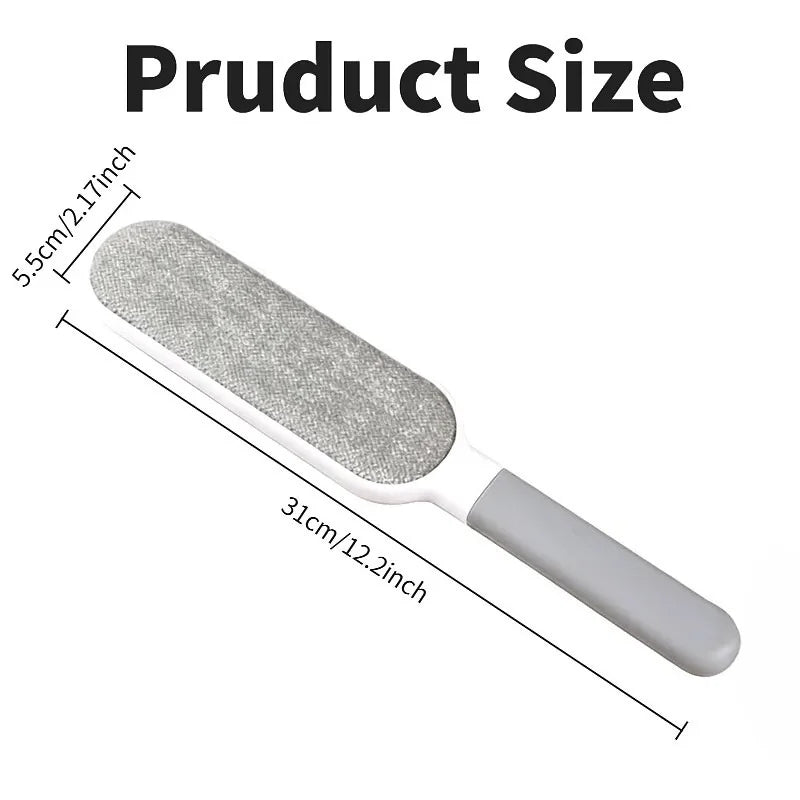 Double-Sided Pet Hair Remover Brush – Reusable Lint Cleaner Lint Remover Brush PLUSH