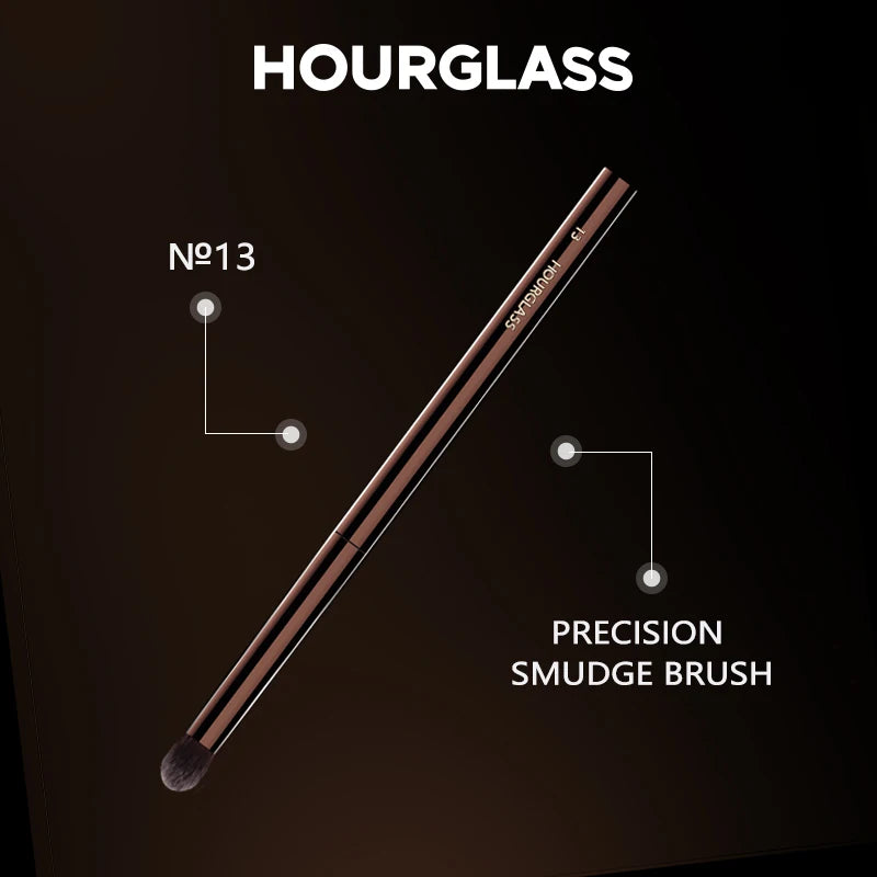 Hourglass No.13 Precision Smudge Eye Brush – Soft Fiber Eye Makeup Brush PLUSH