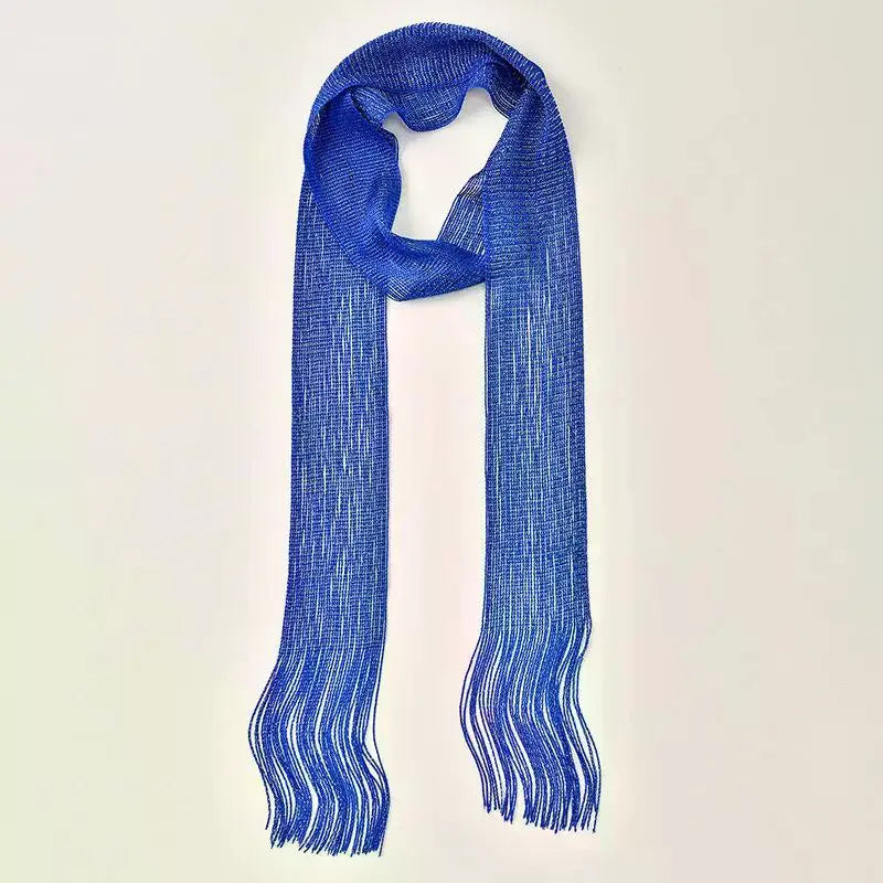 Long Fringe Tassel Scarf – Waist Sash & Cape Belt for Women Fringe Tassel Scarf PLUSH