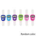 5-Digit LED Finger Ring Tally Counter | Tasbih Clicker Digital Tally Counter PLUSH A