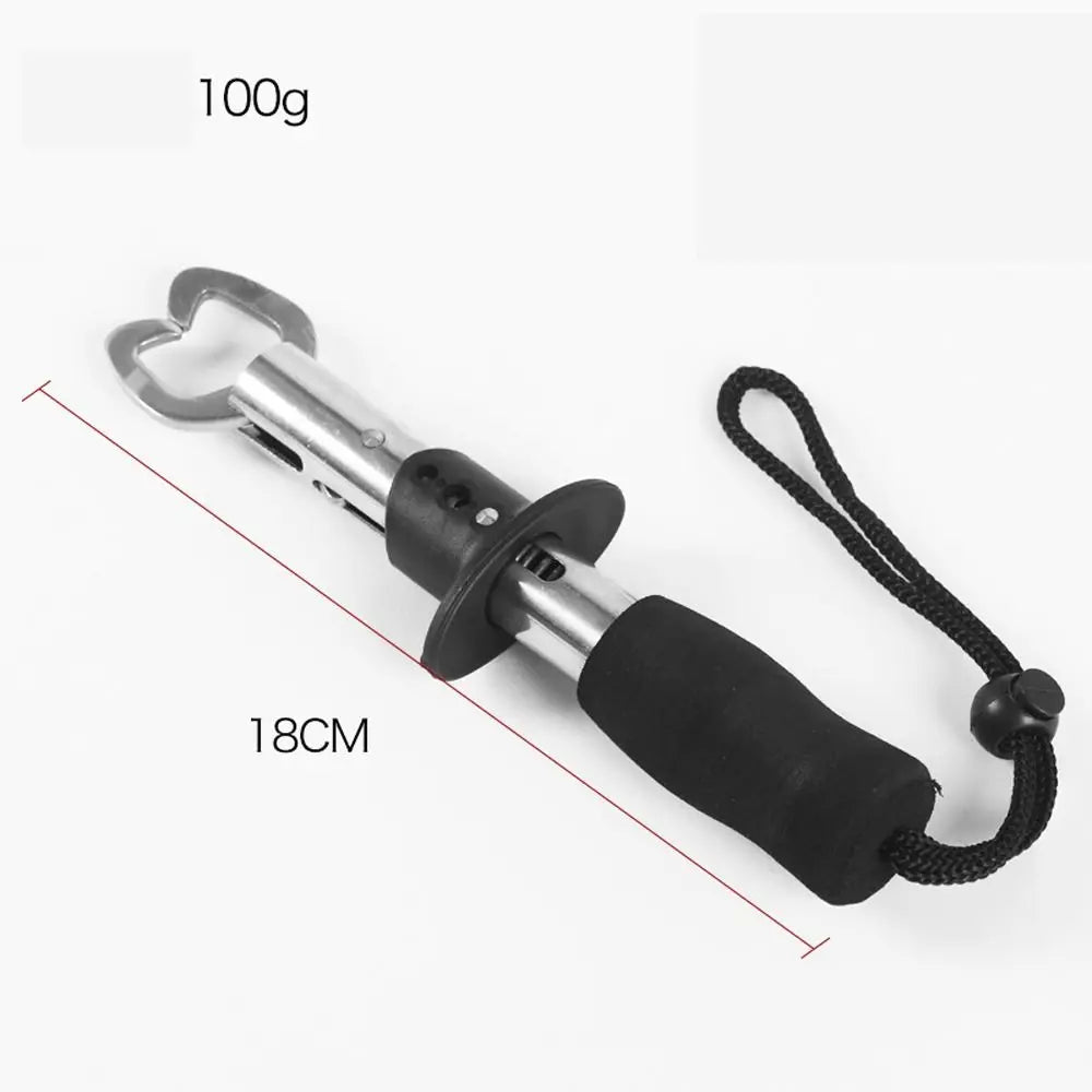 Stainless Steel Fish Grip Lip Clamp – Durable Fishing Gripper Fish Grip Clamp PLUSH Double Hug Style