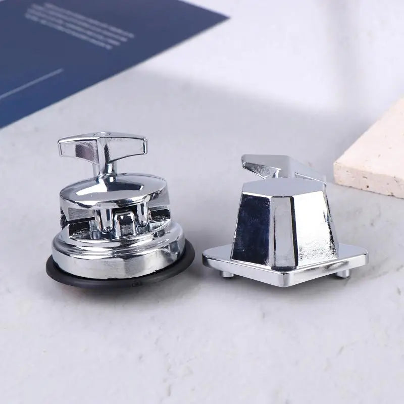 3-Way Alloy Floor Tom Leg Clamp Holder | Drum Mount Hardware Drum Mount Hardware PLUSH