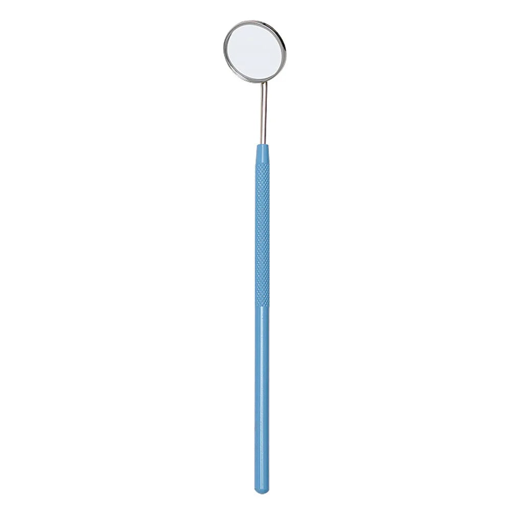 Dental Inspection Mirror – Oral Check & Eyelash Extension Dental Inspection Mirror PLUSH Blue Stainless Steel