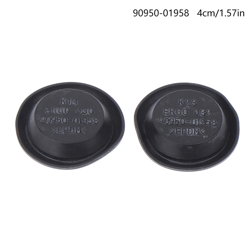 Waterproof Floor Hole Rubber Plugs 90950-01960 – 2pcs Automotive Rubber Plug PLUSH B