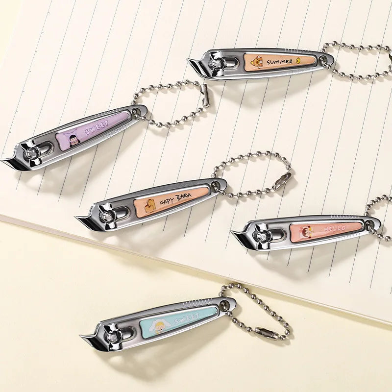 Cartoon Stainless Steel Nail Clipper – Finger & Toe Trimmer Nail Clipper PLUSH