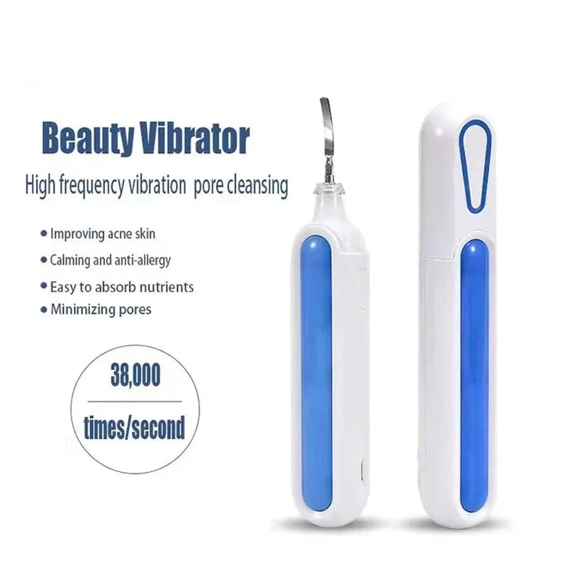 Ultrasonic Skin Scrubber Spatula – Pore Cleansing Face Tool Ultrasonic Facial Scrubber PLUSH