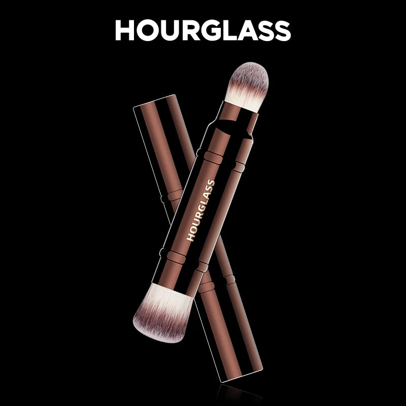 Hourglass No.15 Retractable Double-Ended Complexion Brush Complexion Makeup Brush PLUSH