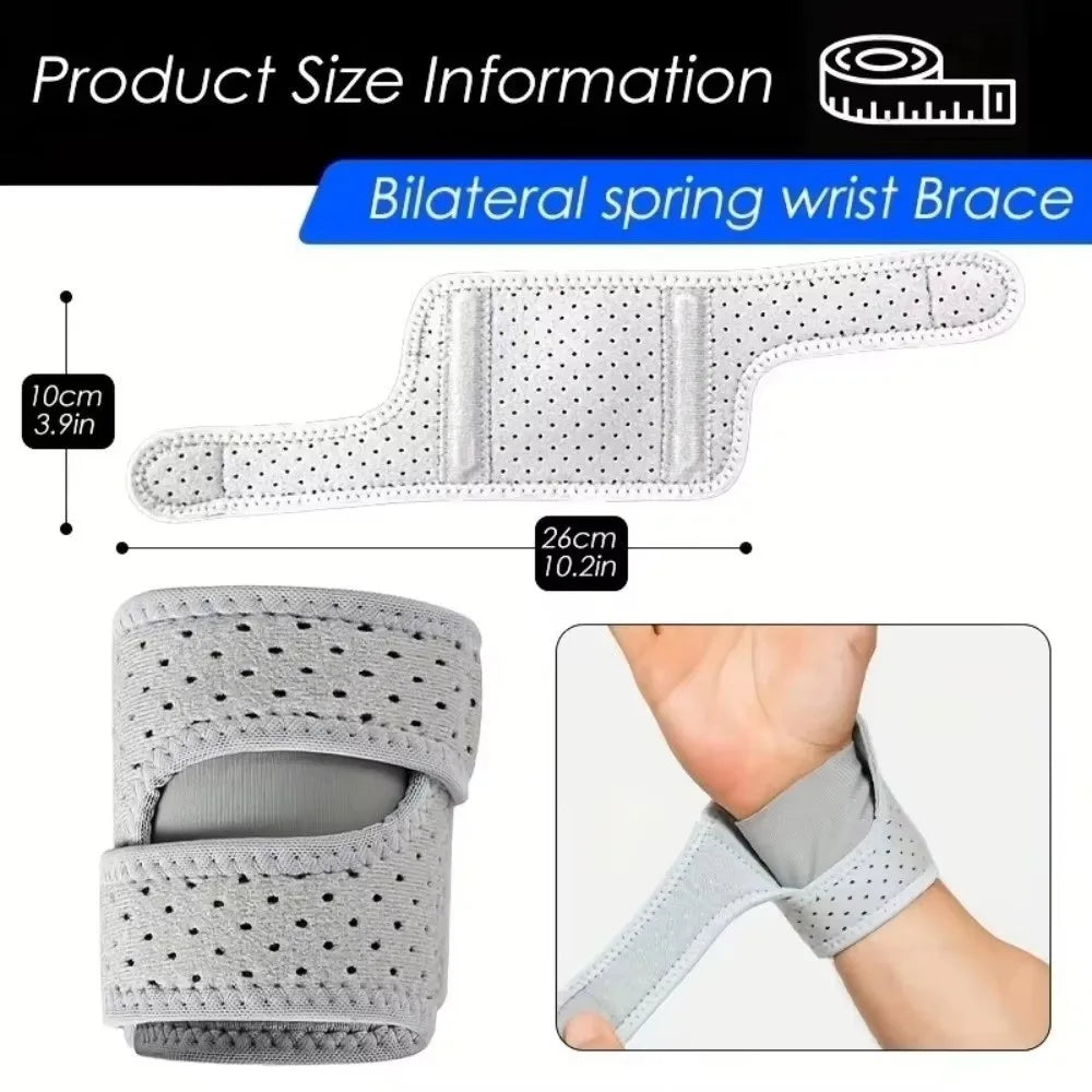Breathable Sports Wrist Brace – Compression & Adjustable Support Sports Wrist Brace PLUSH