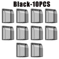 Waterproof Self-Adhesive Outlet Cover – Kids Safety Socket Protector Outlet Safety Cover PLUSH Black-10PCS