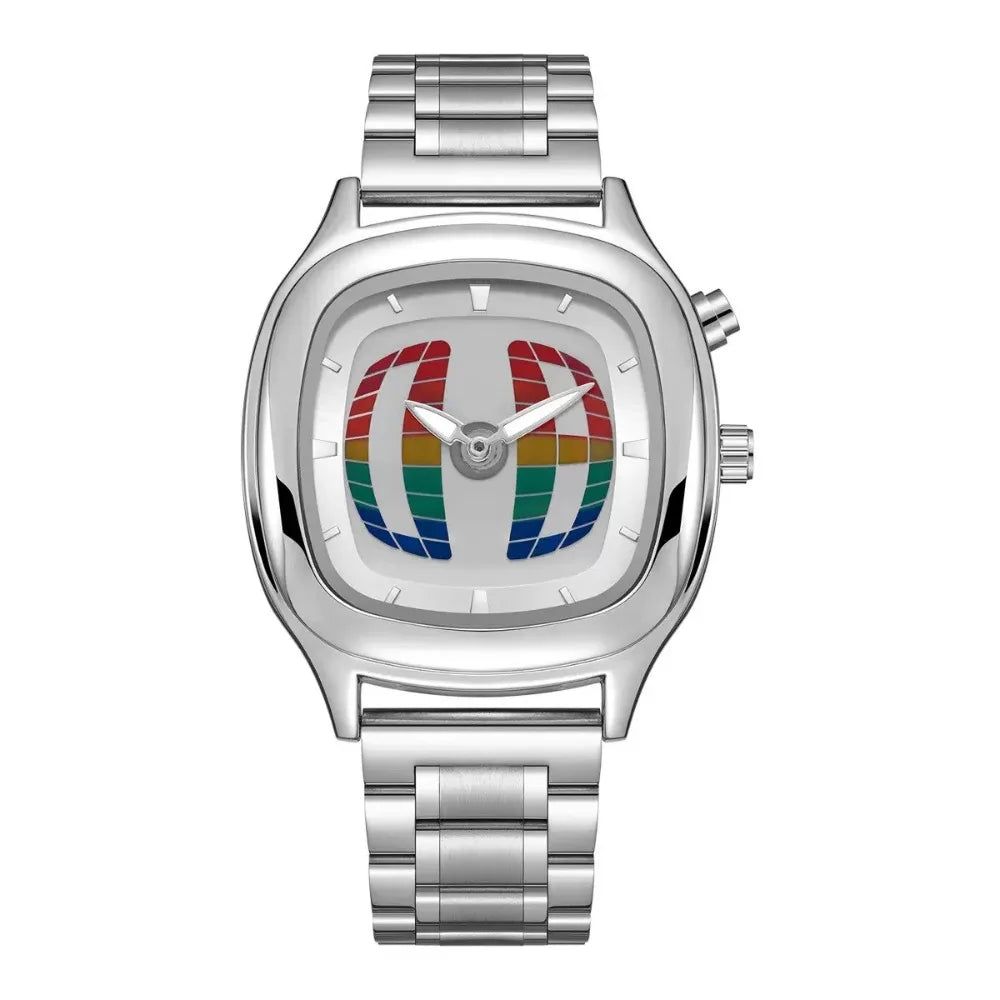 Y2K Retro Unisex Quartz Watch – Analog Digital Streetwear Retro Fashion Watch PLUSH C1