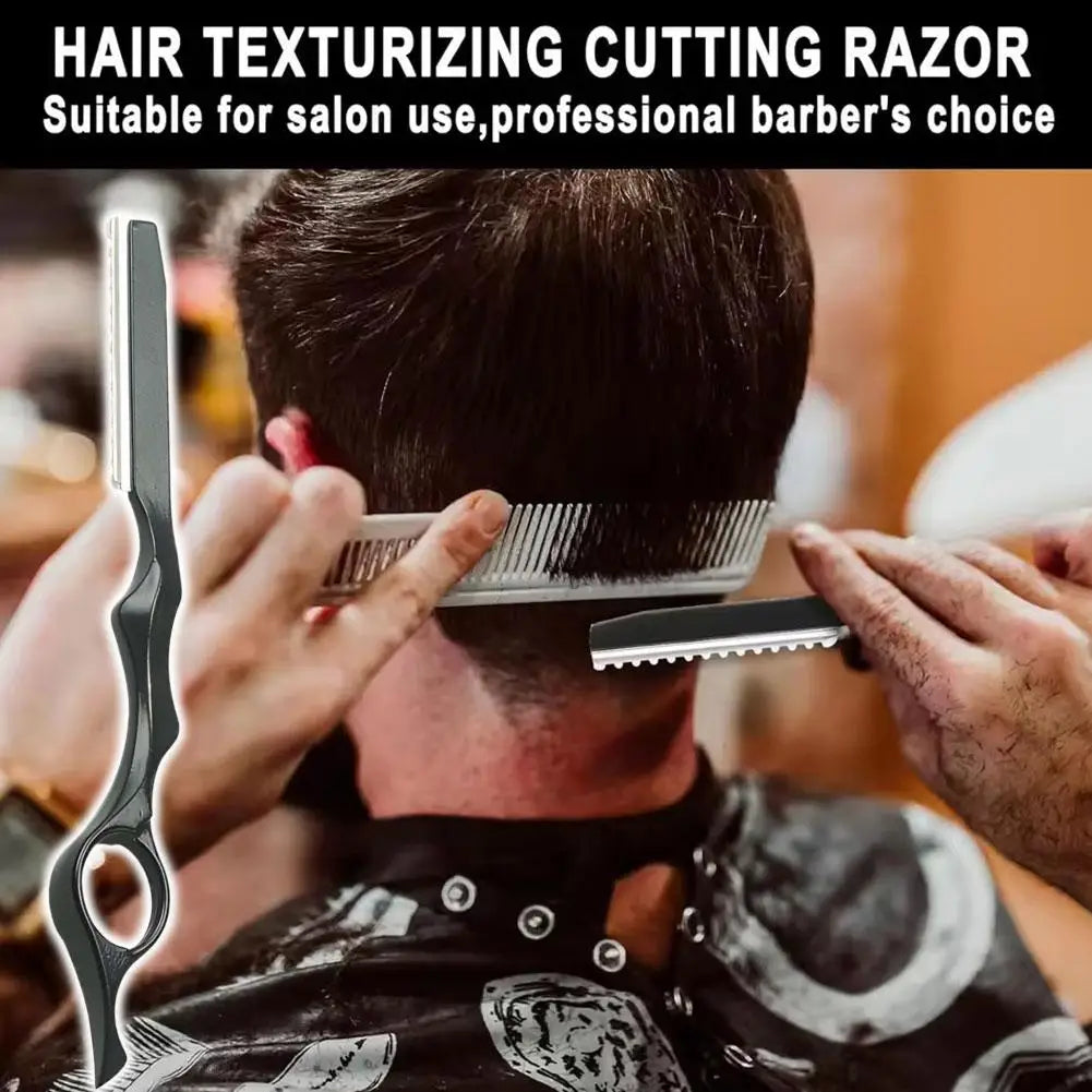 Professional Hair Thinning Razor Comb – Salon Barber Tool Hair Thinning Razor PLUSH