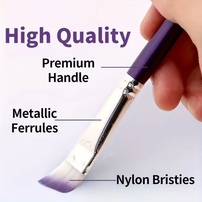 Professional Nylon Painting Brush Set – Art, Face & Body Art Painting Brush Set PLUSH