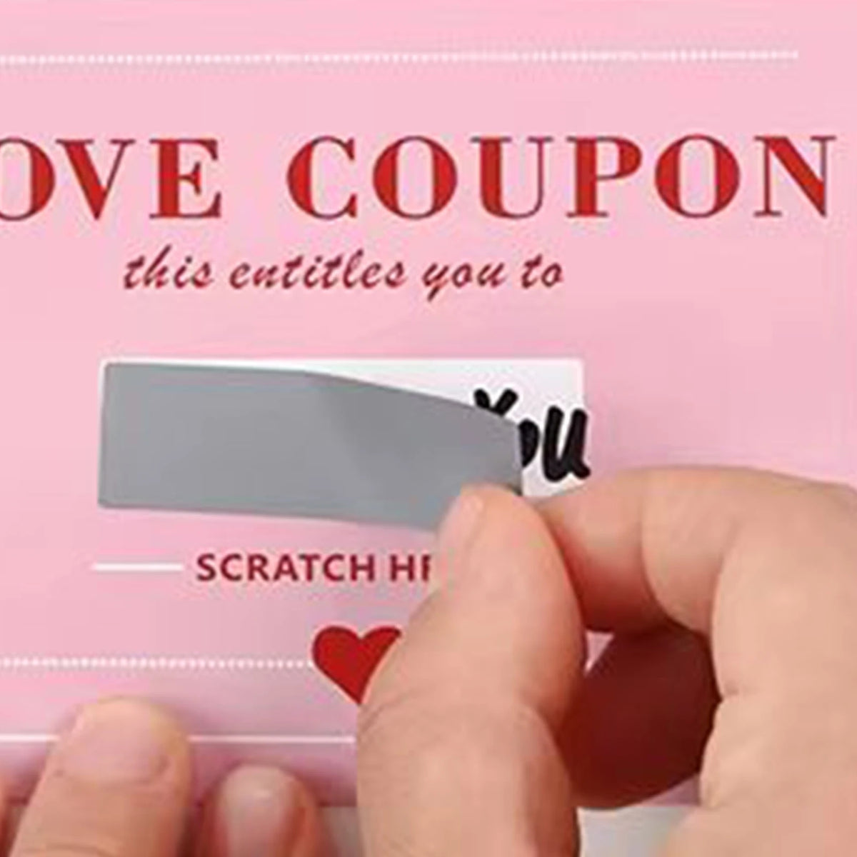 20-Pack Scratch-Off Love Coupons | Couples Gift Card Set Couples Gift Card Set PLUSH