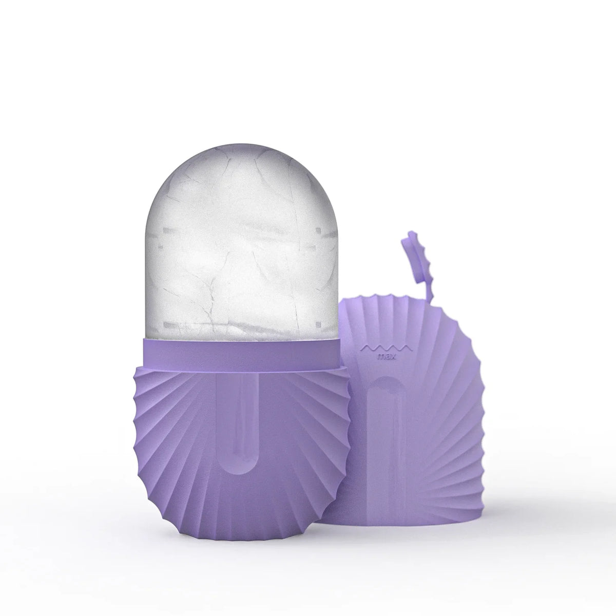 Silicone Face Ice Roller Tray – Facial Massage & Cooling Tool Facial Ice Roller PLUSH Purple