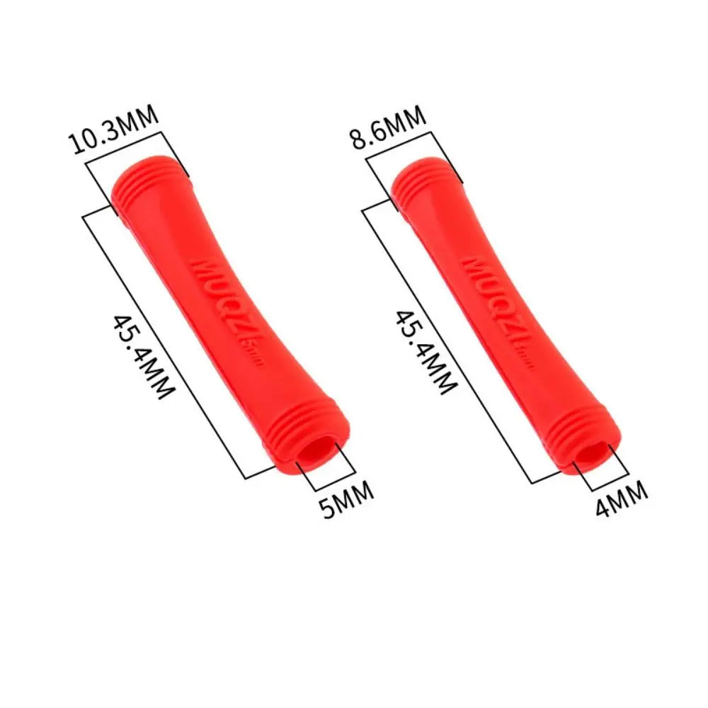 10pcs Silicone Bike Cable Protectors – Wrap Guard Tubes Bike Cable Protector PLUSH