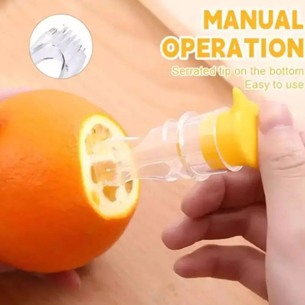 Manual Lemon Squeezer – Portable Citrus Juicer for Kitchen Citrus Juicer PLUSH