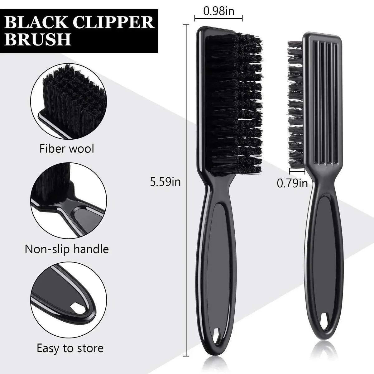 4pcs Professional Spray Comb Set – Hair & Beard Styling Kit Hair Styling Comb Set PLUSH
