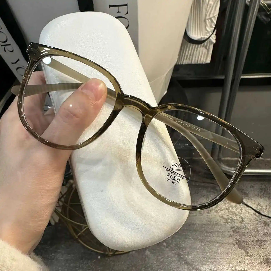 Photochromic Blue Light Glasses Myopia Diopter 0 to -4.0 Photochromic Eyeglasses PLUSH
