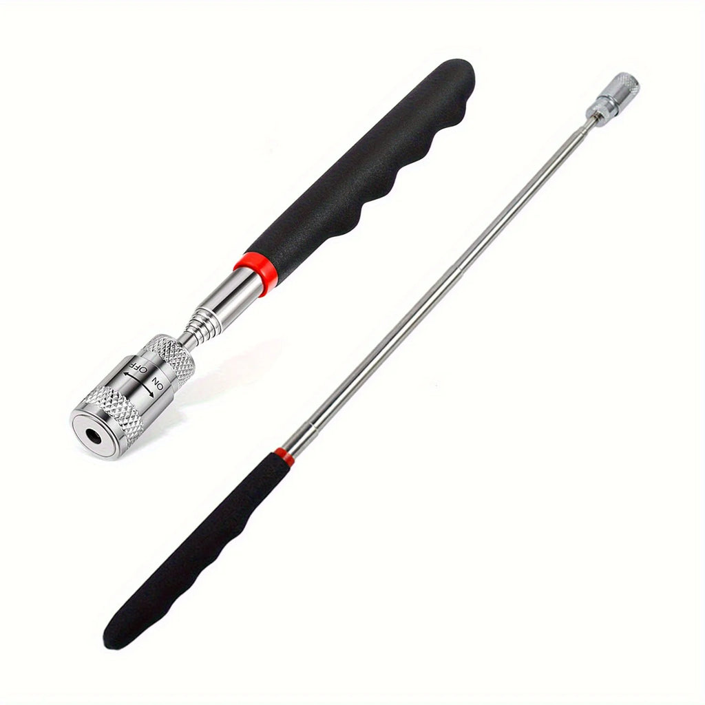 Telescopic Magnetic Pick-Up Tool with LED Light | Extendable Rod Magnetic Pick-Up Tool PLUSH