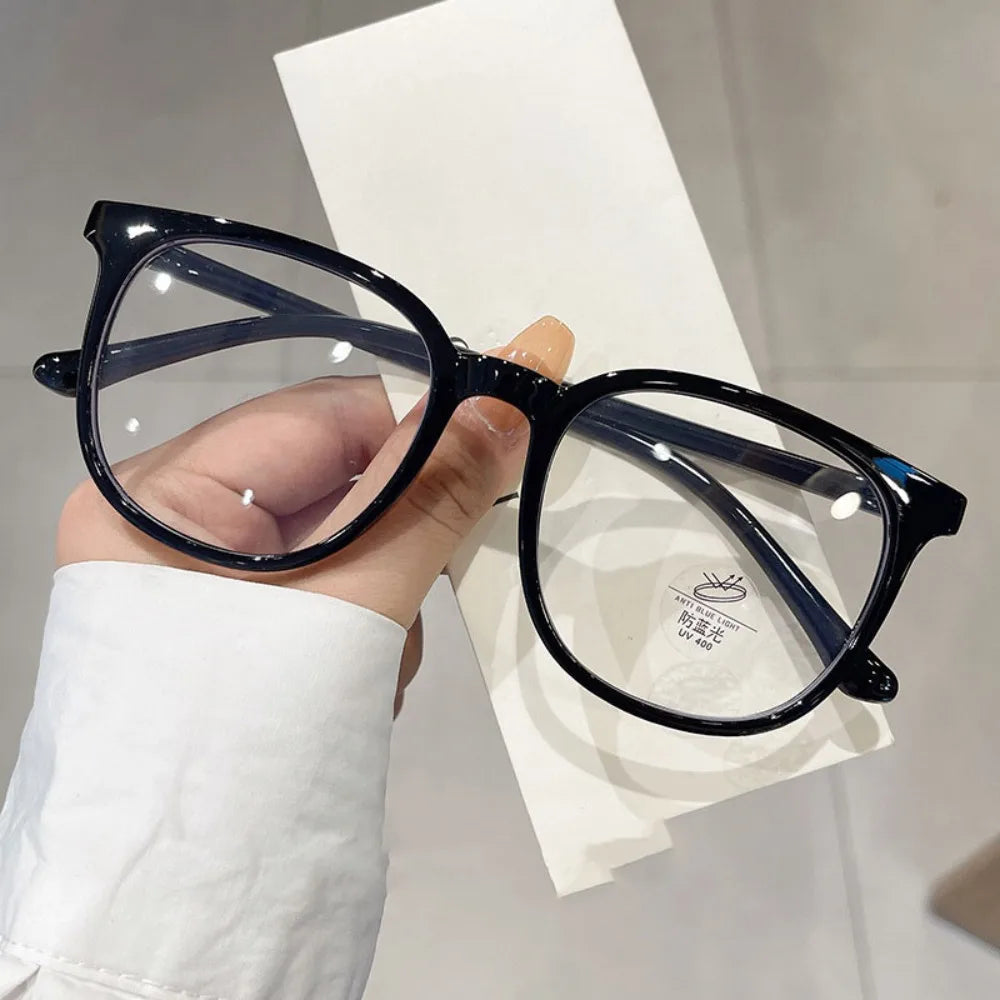 Retro Square Blue Light Blocking Glasses – Unisex Lightweight Blue Light Glasses PLUSH Style1