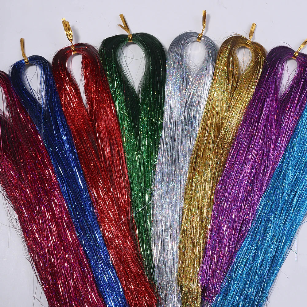 Iridescent Tinsel Icicle Garland 3000pcs – Christmas Decoration Christmas Tree Garland PLUSH
