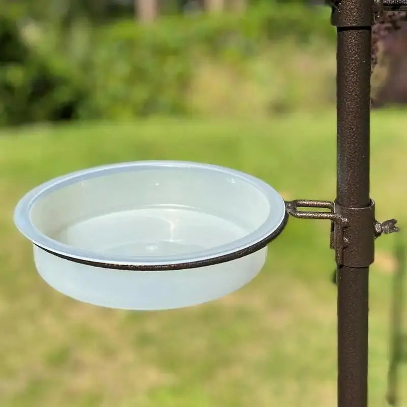 Transparent Plastic Bird Feeder Bowl – Balcony & Garden Bird Feeder Bowl PLUSH