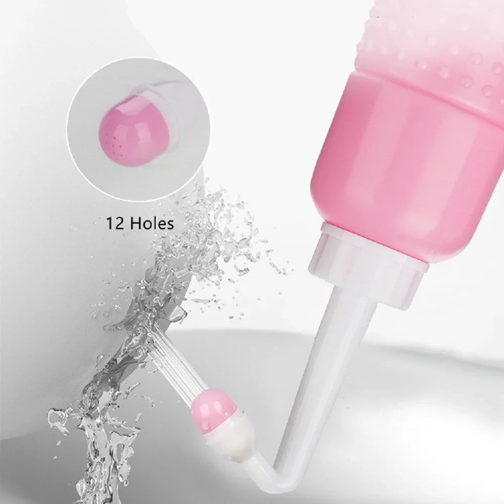 Postpartum Peri Bottle 500ml – Perineal Cleansing Washer Perineal Cleansing Bottle PLUSH