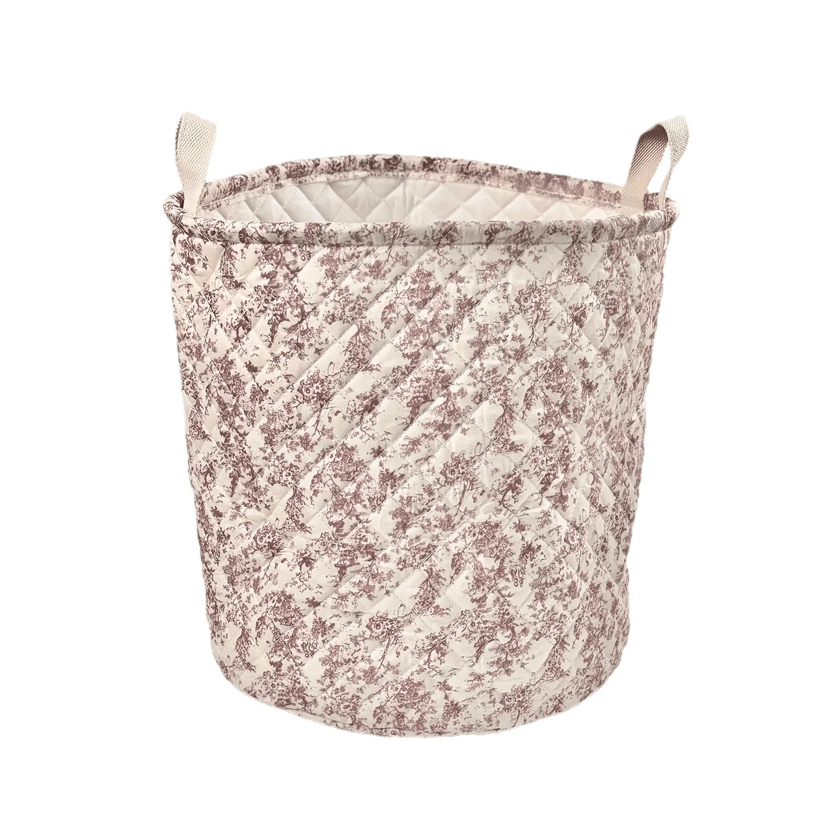 Large Fabric Storage Basket – Foldable Laundry Hamper 2 Sizes Fabric Storage Basket PLUSH
