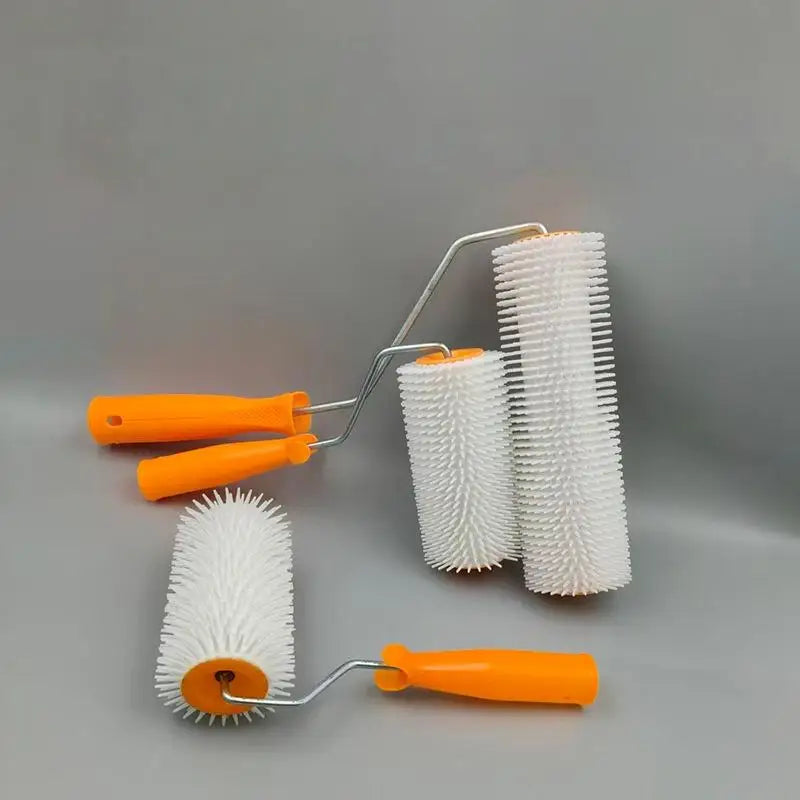 Spiked Roller for Epoxy, Latex & Self-Leveling Floor Compound Floor Spike Roller PLUSH
